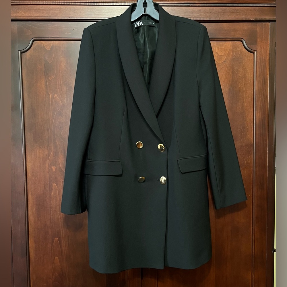 Zara Double Breasted Blazer